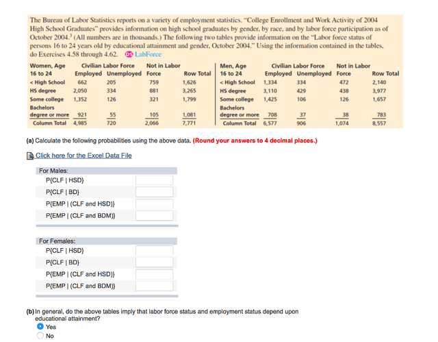 44.The table gives information about the employment of university graduates in the U.S. in 2005. Summarize the information by selecting and reporting the main features, and make comparisons where relevant